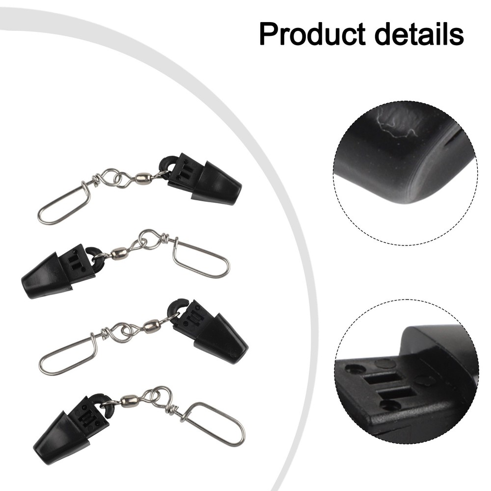 Downrigger Cable Terminators 4pcs Trolling Connectors for Easy Fishing Setup