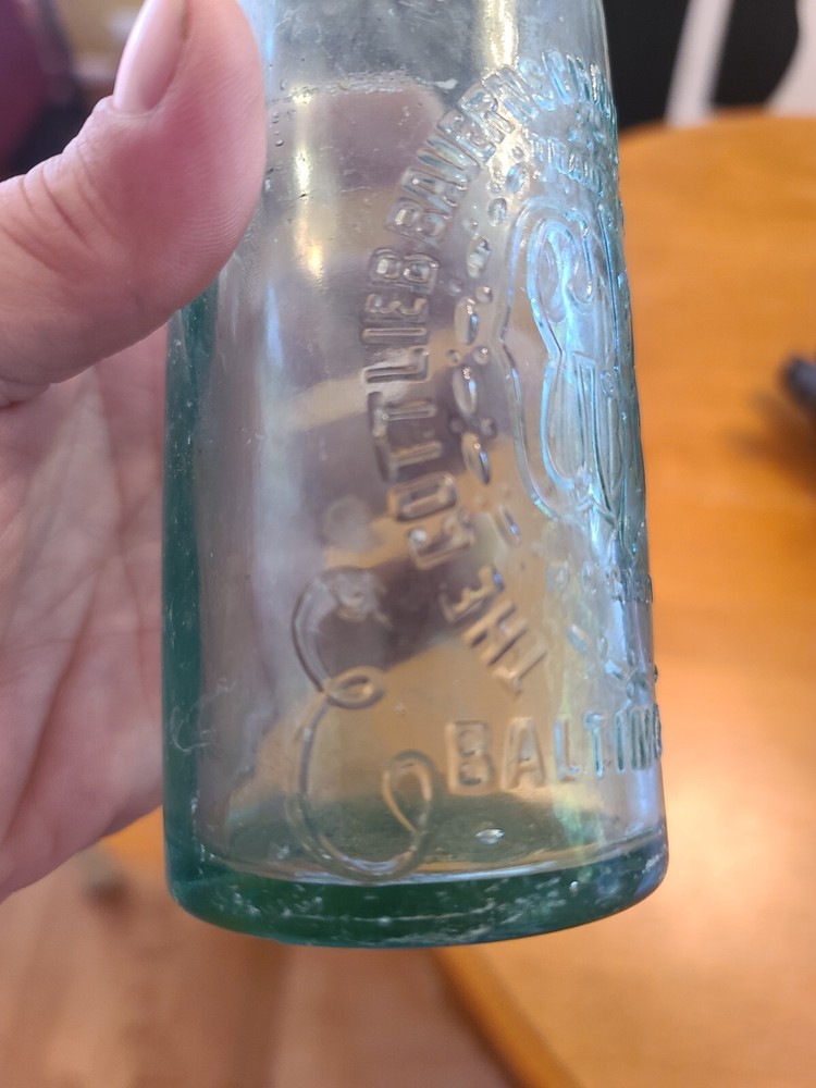 Mold Error Pre-Pro Beer Bottle GBS Baltimore MD Crown Top Uncommon