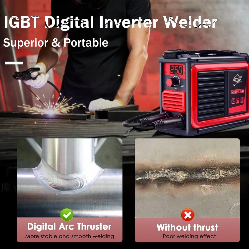 Upgraded 110V Mini Welding Machine - Fast, Efficient & Portable for Home Use