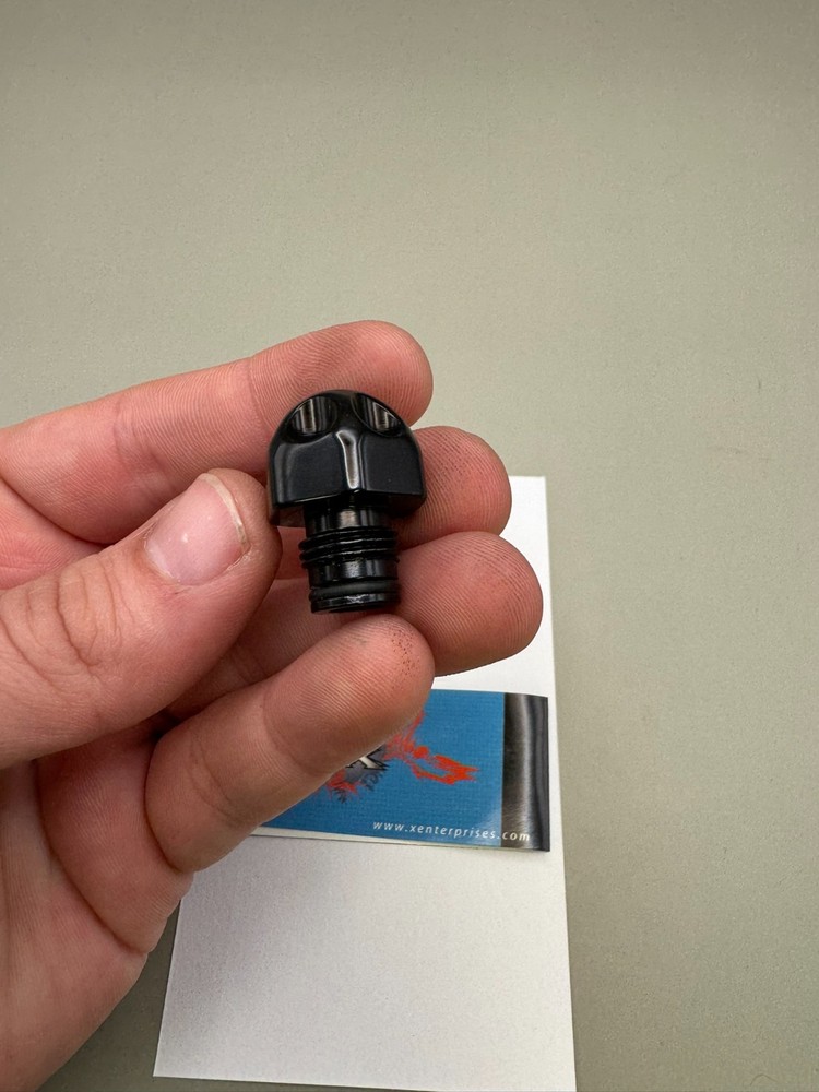 System X Intimidator Ram Cap-Gloss Black