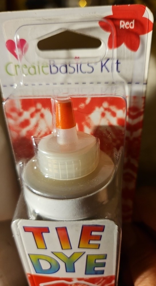Create Basics RED Tie Dye 9 Piece Kit Create Up To 3 Projects!