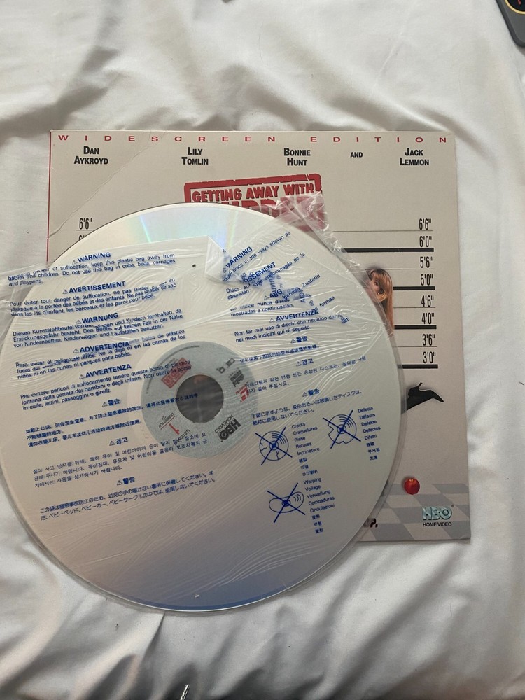 Getting Away With Murder (1996) Laserdisc