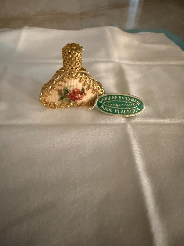 Vintage Handmade Miniature Perfume Bottle