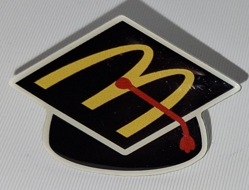 McDonald's Crew Employee Pin - Graduated
