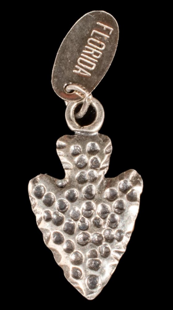 Sterling Silver Arrowhead Pendant Charm