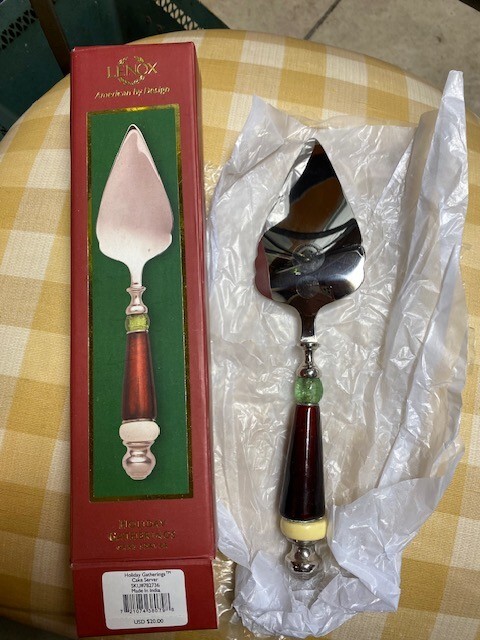 Lenox Holiday Gatherings Cake Server 782736