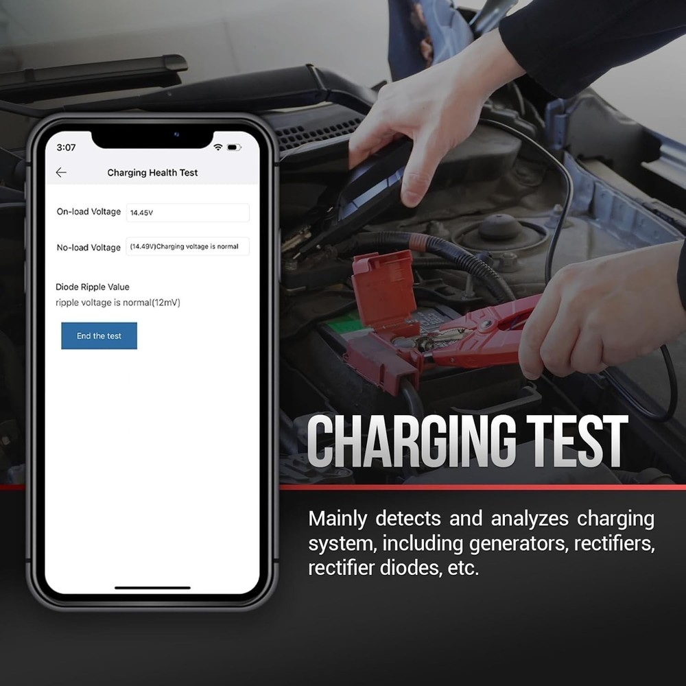 LAUNCH BST360 Bluetooth Battery Testers 12V Automotive Battery Analyzer Load*……