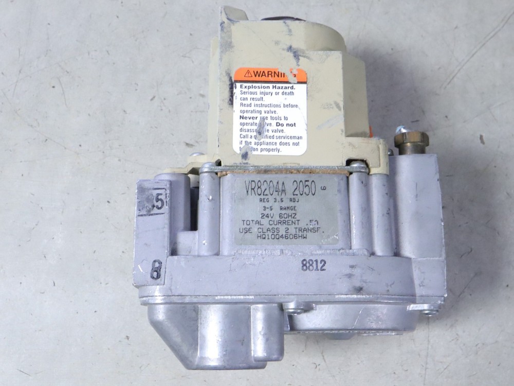 Honeywell VR8204A2050 HVAC Furnace Gas Valve HQ1004606HW