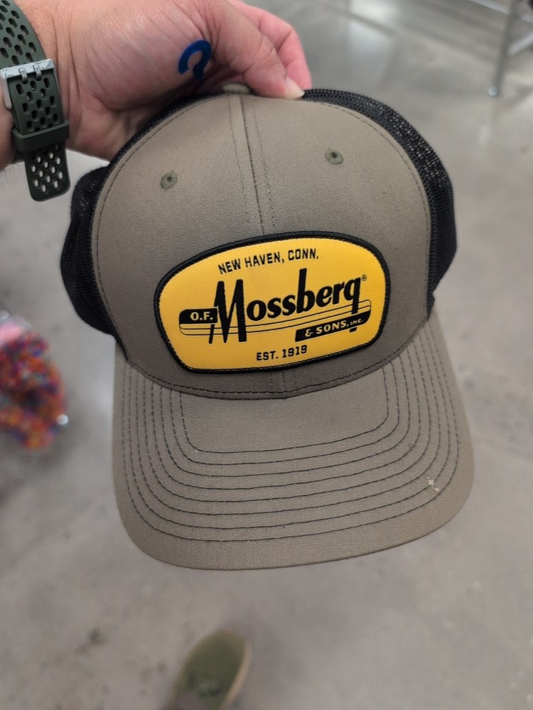 NEW Mossberg Logo Patch Tactical Cotton Polyester Baseball Cap Hat - Army Green