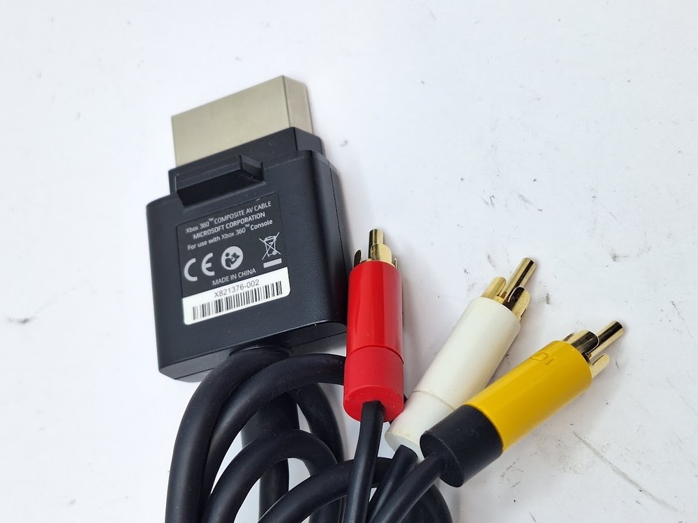 Genuine Microsoft XBOX 360 Kinect Sensor Bar and A/V Cables