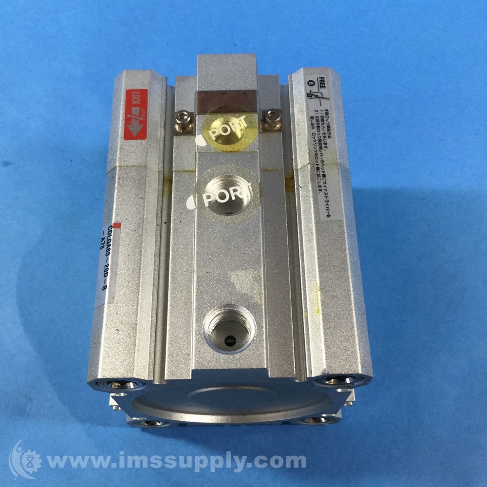 SMC CDLQA63-20D-B-A73 Compact Cylinder with Lock FNOB