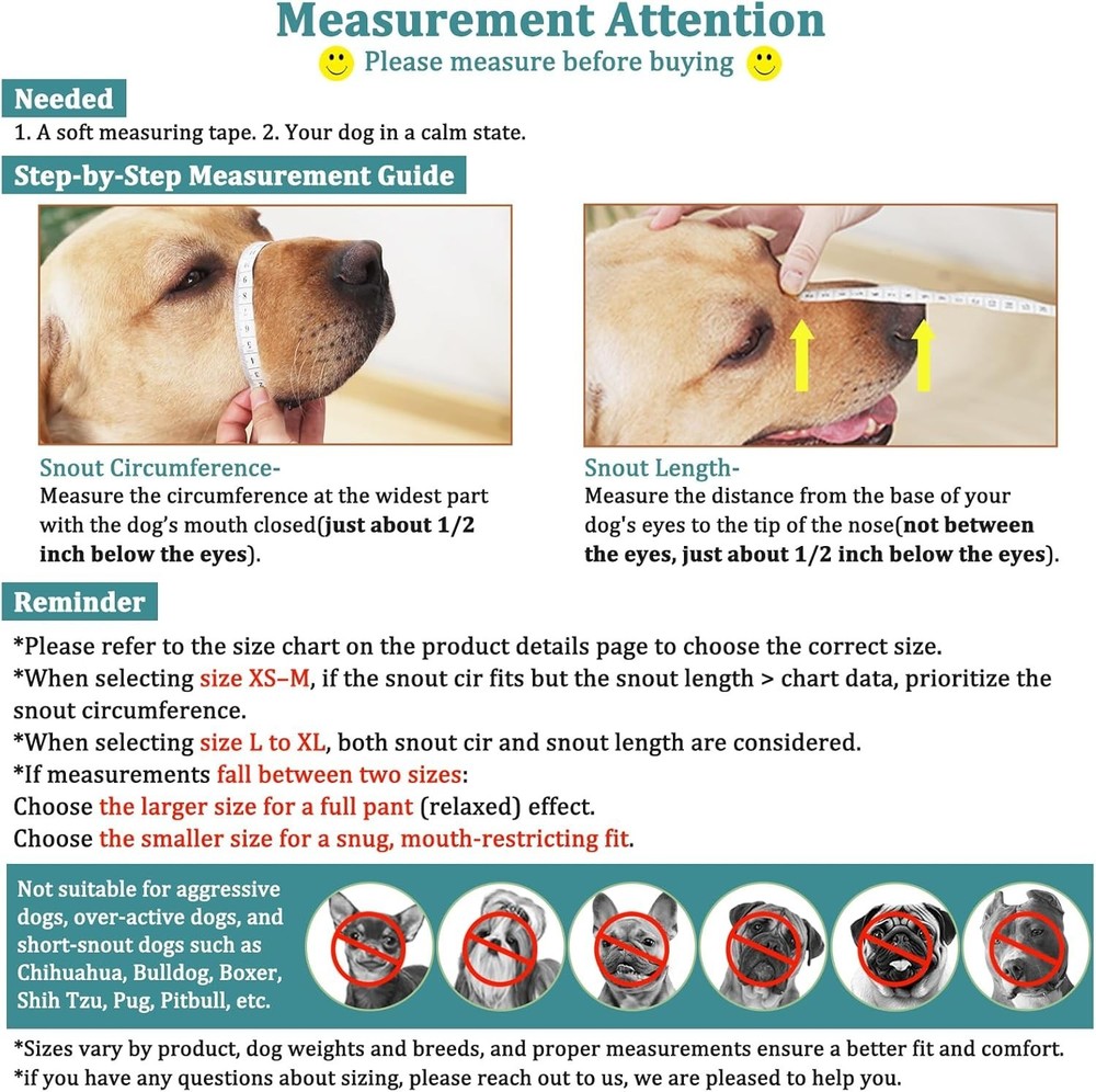 Lightweight Mesh Dog Muzzle for Medium-Sized Dogs - Perfect for Socialization