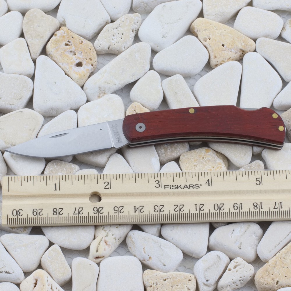 Marbles Wood Lockback Folding Pocket Knife MR470