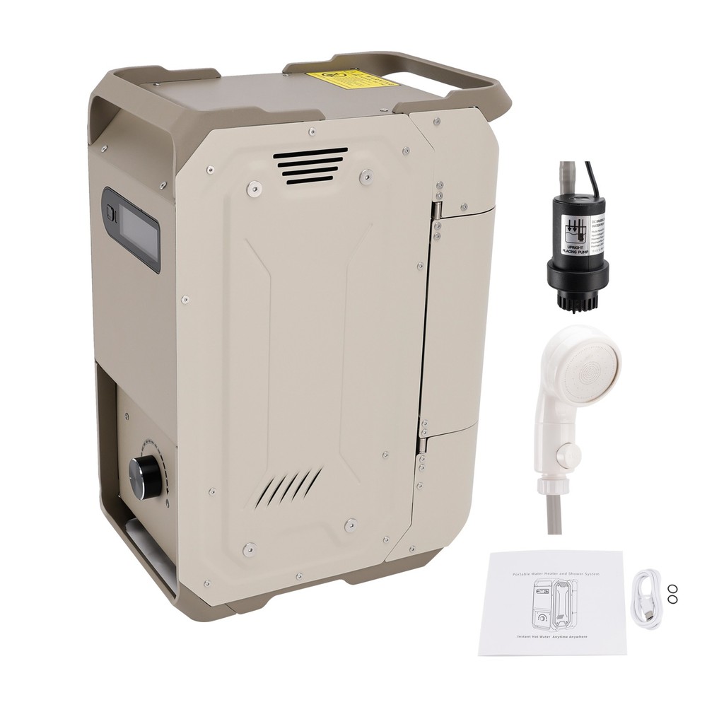 7800mAh 3.3h Portable Water Heater For RV Camping Rechargeable Camping Cleaning