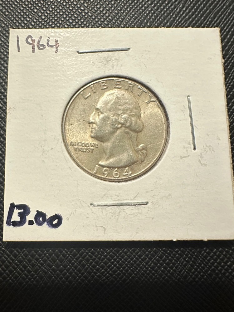 1964 25C Washington Quarter