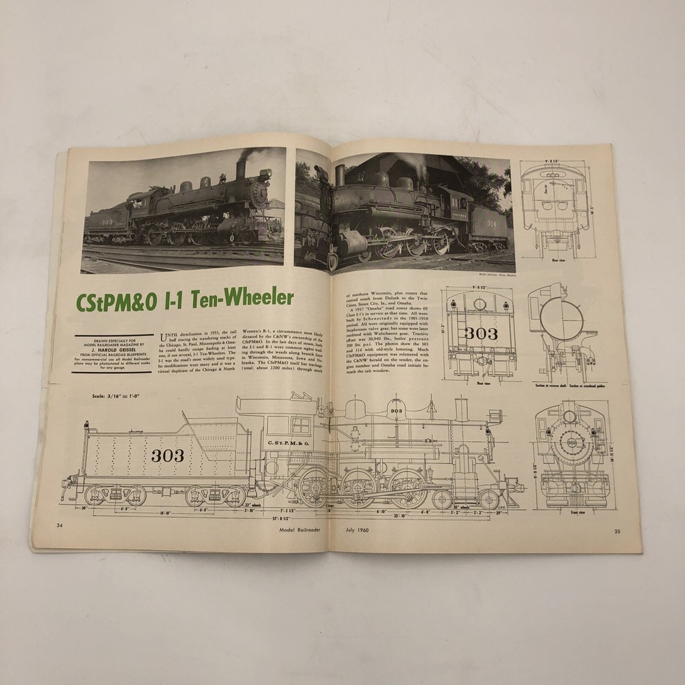 Model Railroader Magazine July 1960