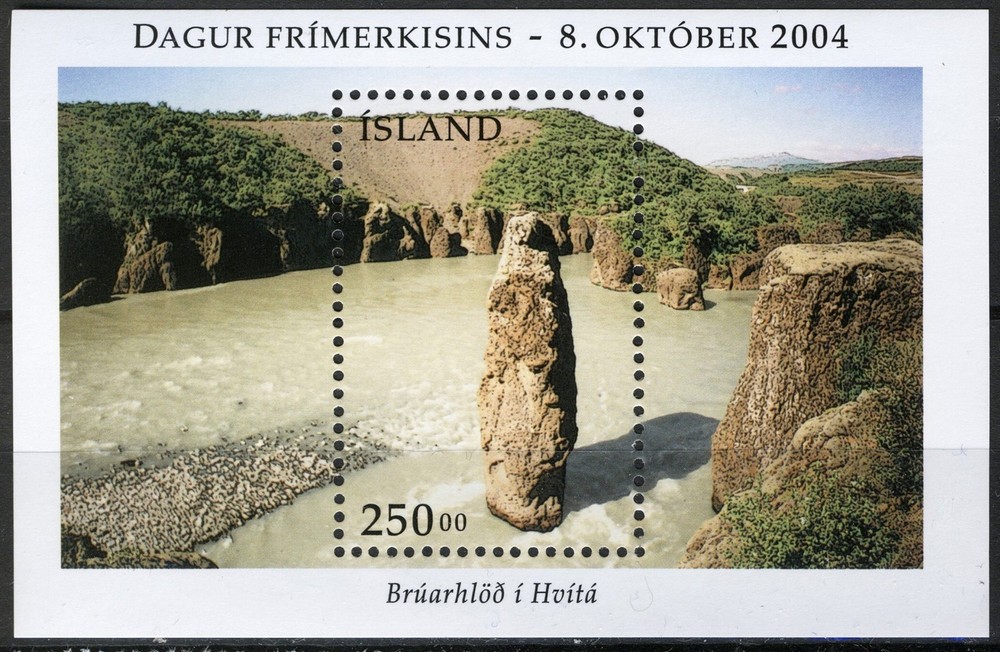 Iceland 2004, Stamp Day MS MNH, Mi Bl 36