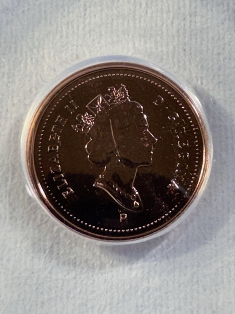 2001-P Canada 1 Cent Graded MS 67 RD by ANACS