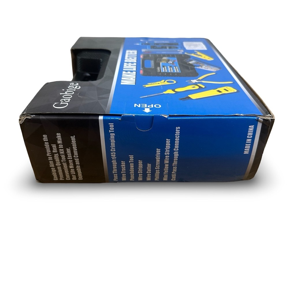 Gaobige Professional Network Tool Kit RJ45 Pass Through Missing Crimp Tool