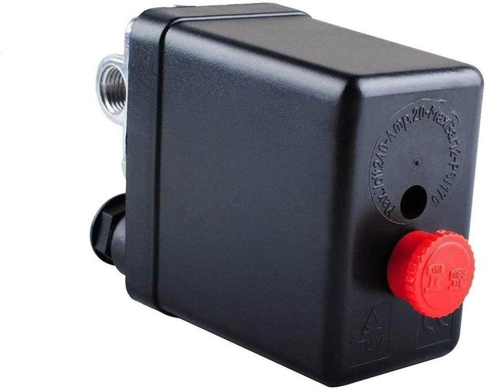 Central Pneumatic Air Compressor Pressure Switch Control Valve | Ebay