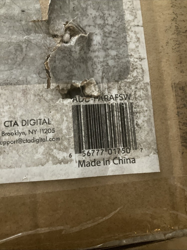 CTA Digital Paragon White Floor Stand Component For Kitting