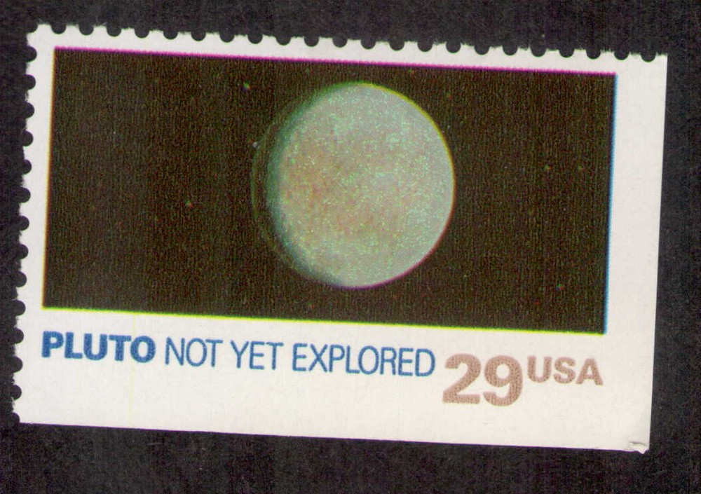 US. 2577. 29c. Pluto, Space Exploration. MNH. 1991