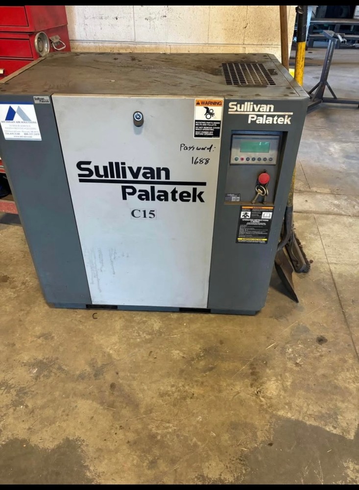 Sullivan Palletec screw air compressor