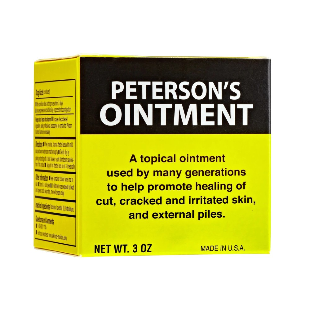Petersons Ointment - Size 3 Oz