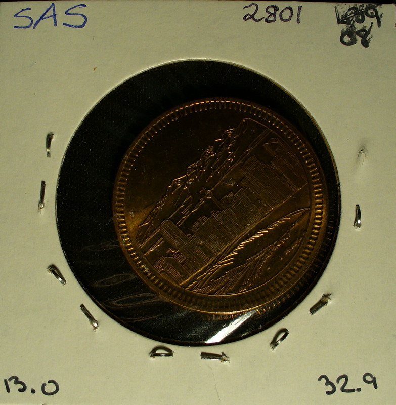 Calgary 100th Anniversary Medal