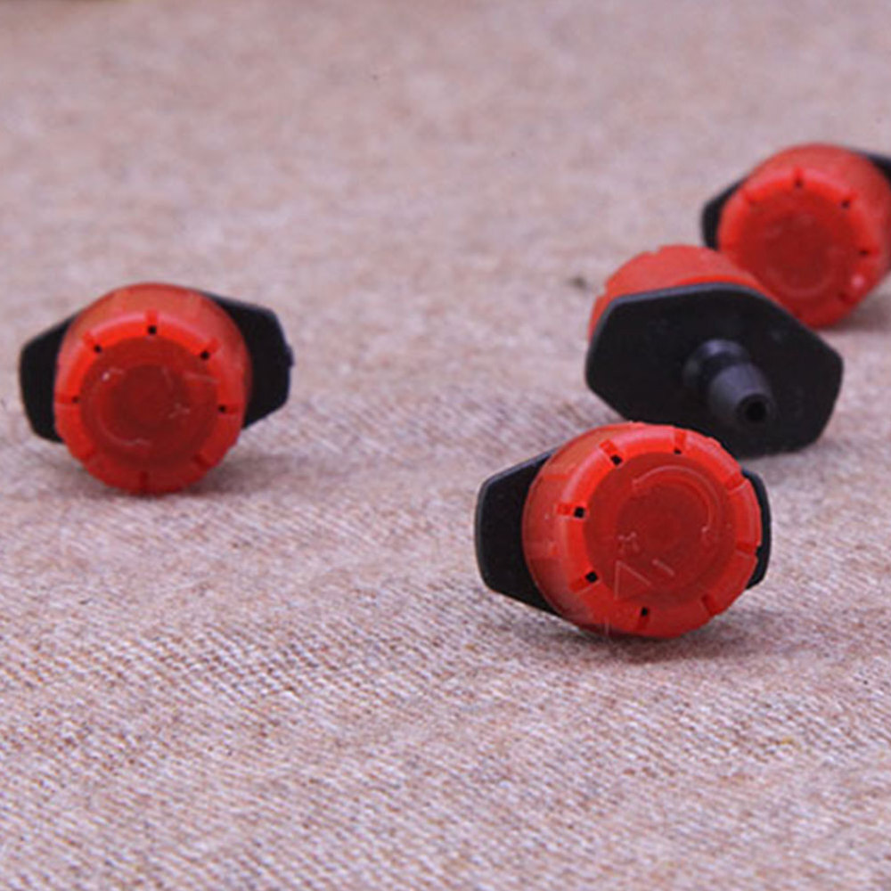 100PCS adjustable drip emitters Garden Irrigation Drippers Micro Dripper
