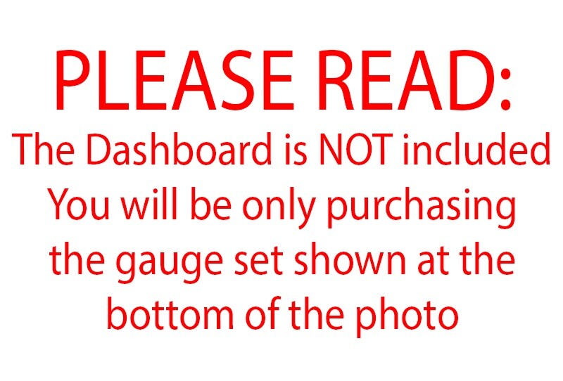 1969 AMX GAUGE FACES for 1/25 scale JOHAN kits—PLEASE READ DESCRIPTION