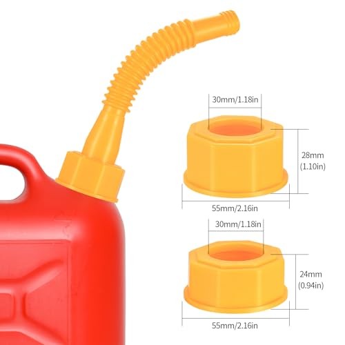 Gas Can Spout Replacement Set, 7 PcsGas Can Nozzle Replacement Kit for