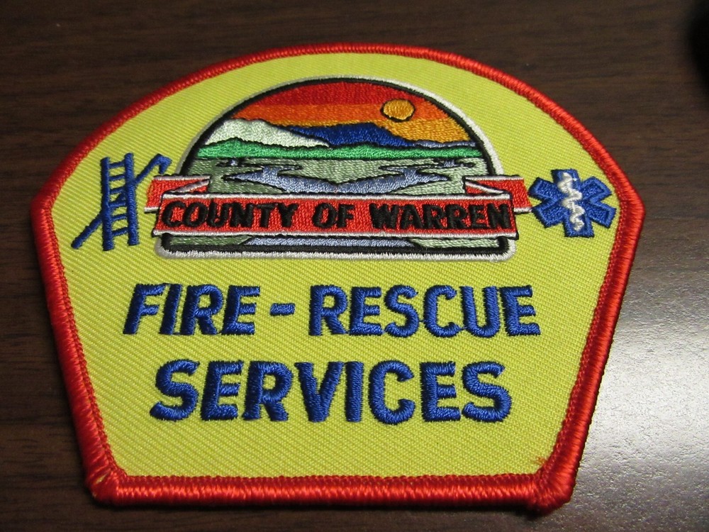 County of Warren Fire-Rescue Services Patch      RCP