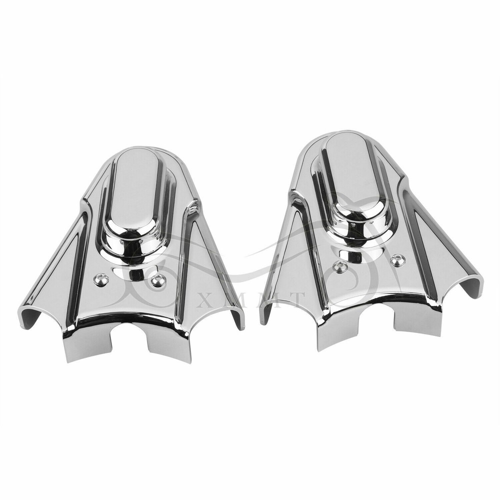 Chrome Rear Swingarm Axle Covers For Harley Softail Deuce FXSTD Standard FXST US