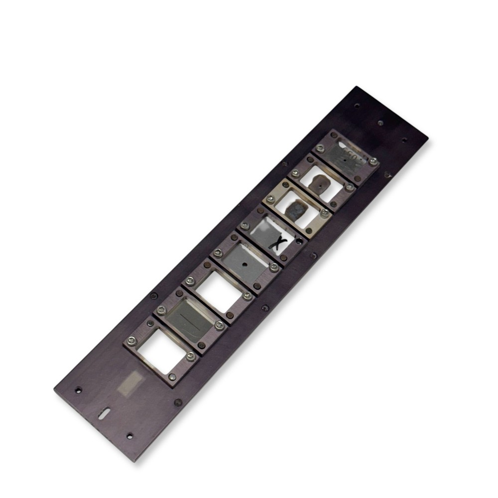 Industrial Multi-Aperture Slider Plate Target Carrier Optical Microscope Part