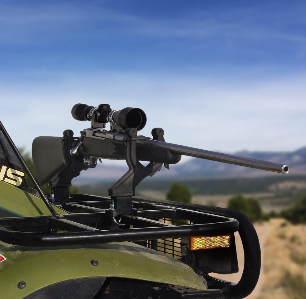 Graspur Single ATV Gun & Bow Rack - Model ATV1