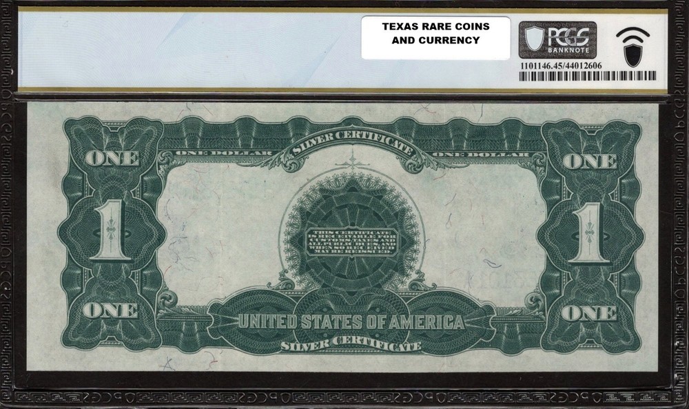 1899 1 Silver Certificate Mule Note PCGS45 Banknote Choice Extremely Fine & Rare