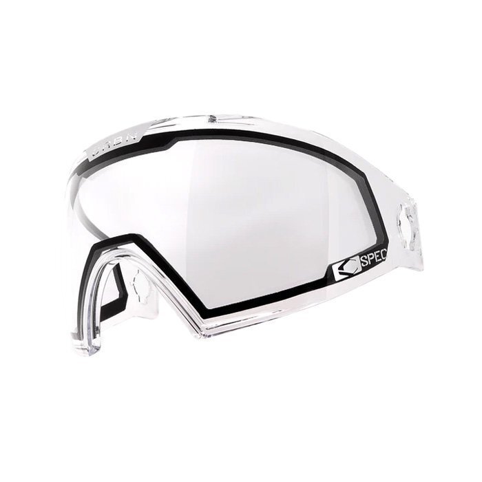 CRBN Zero Pro Paintball Mask with 2 C-SPEC Lenses - Less Coverage - Navy