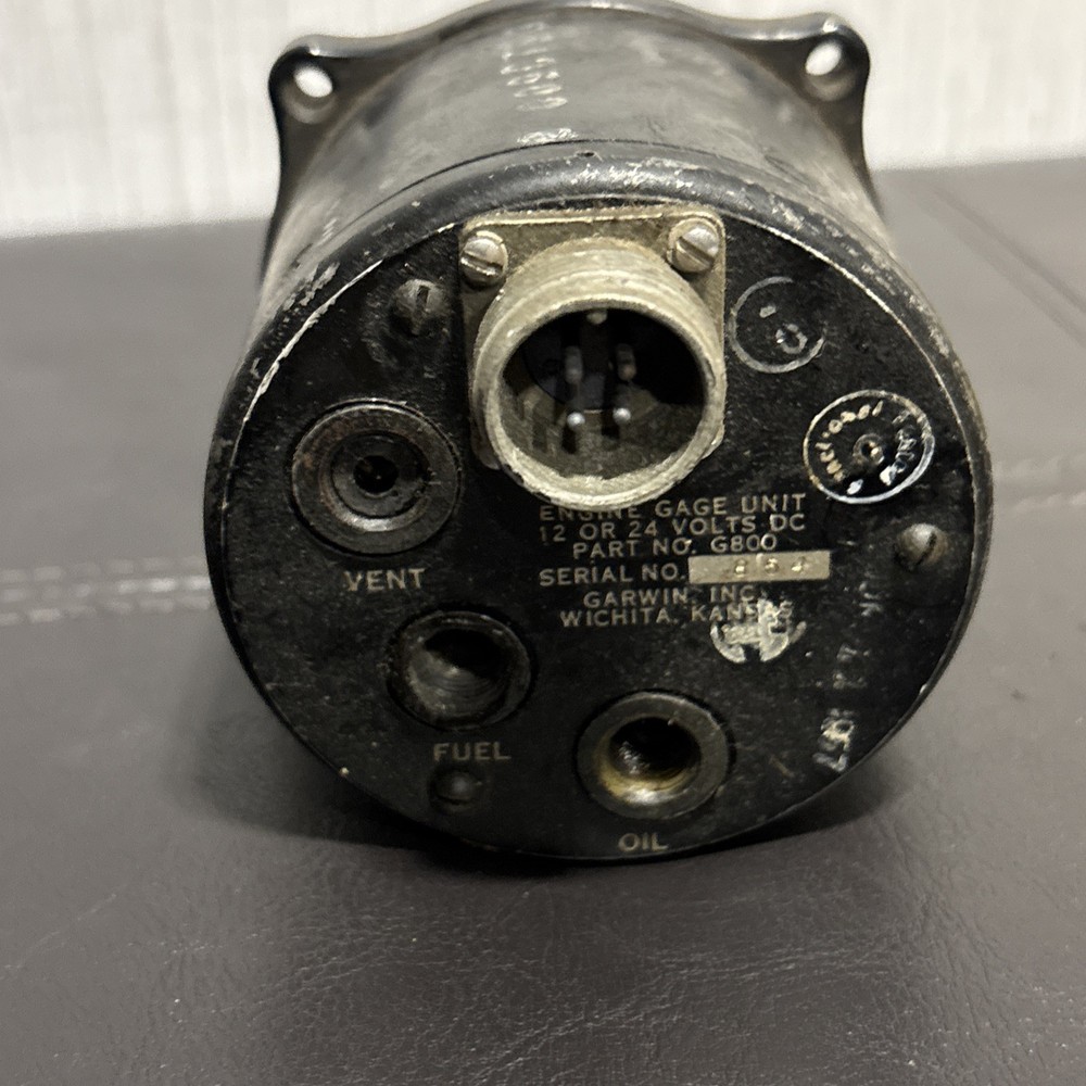 Garwin Engine Triple Gague, 12 or 24volt, pn-G800
