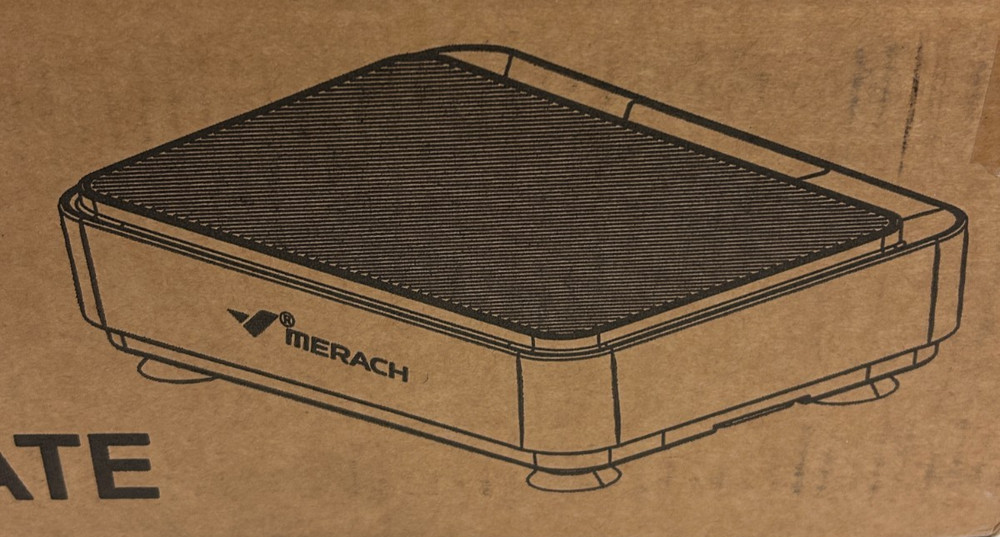 MERACH 2440 Vibration Plate Exercise Machines Bluetooth Pedal Automatic Sensing