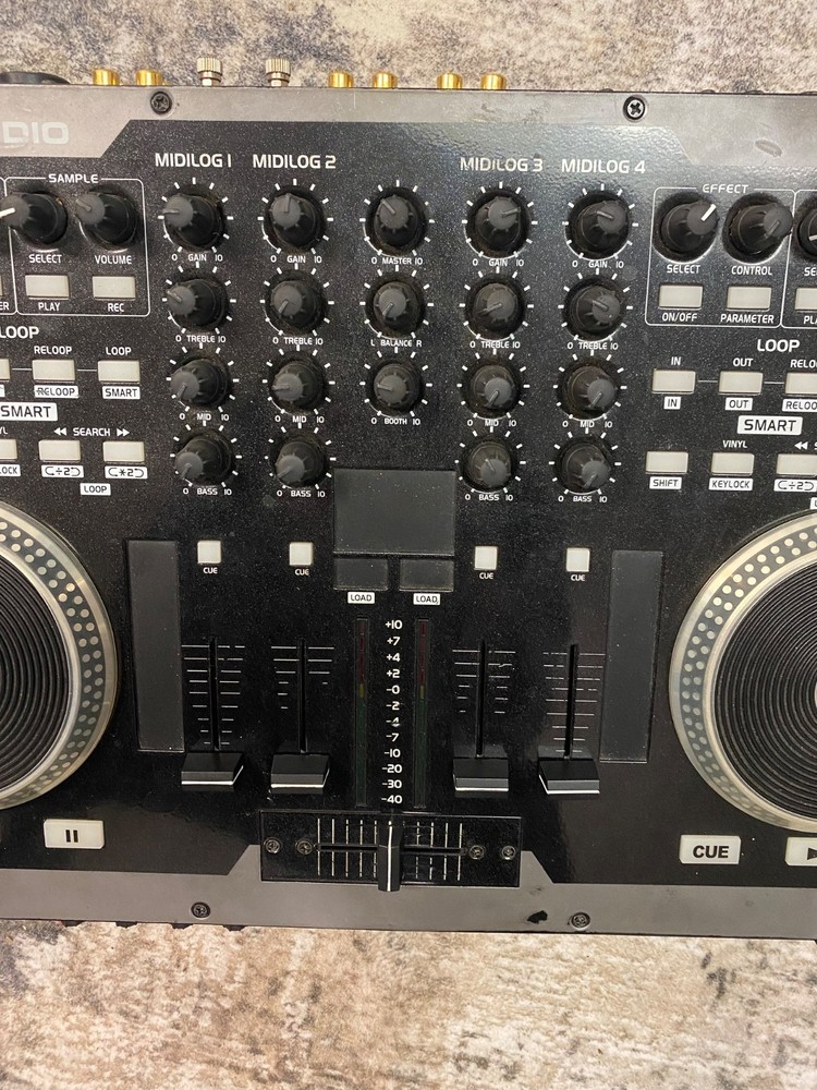 American Audio VMS4 4 Channel Virtual DJ USB MIDI Controller VMS-4 DJ Board