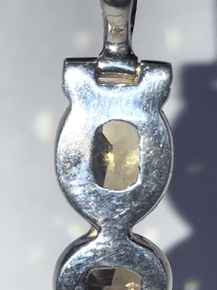 Handcrafted Mixed Gemstones Pendant 1.875”