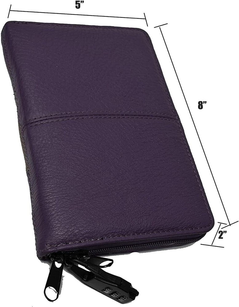 Leather Locking Bible Gun Case for Subcompacts (GTSN) PP