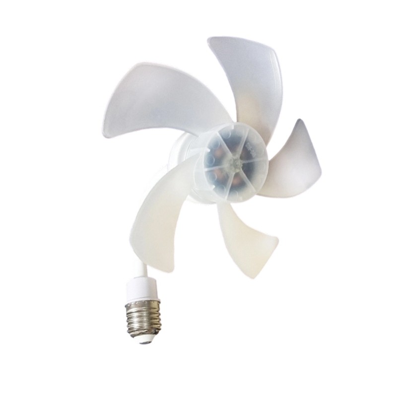 Ceiling Fan Light E27 Home Fixtures Quiet Ceiling Fan LED Light Plastic Texture