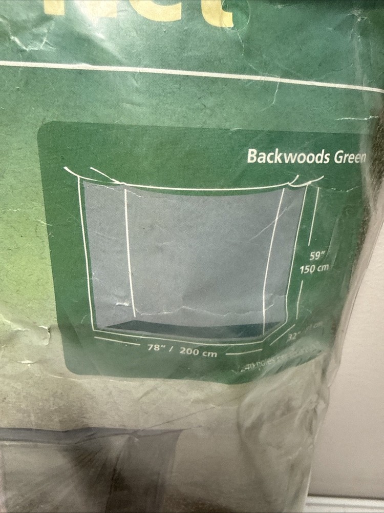 Coghlan's Rectangular Net, Green, Mesh Netting Protects from Bugs