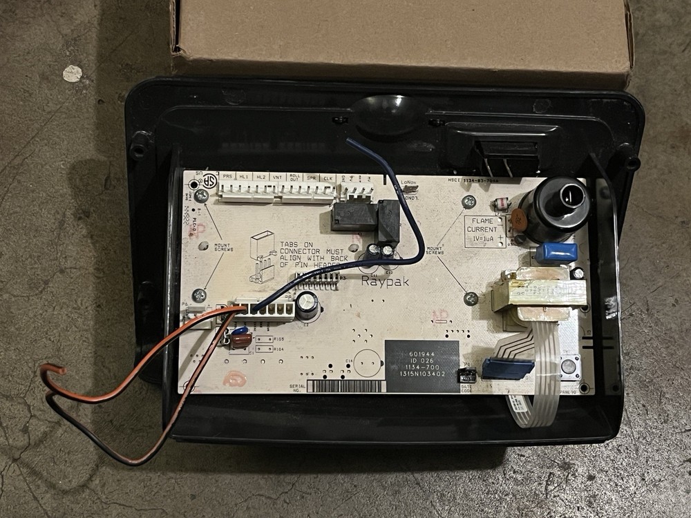 Raypack Heater circuit Board Pcb with bezel