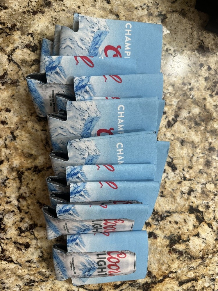 Coors Light Beer Koozie