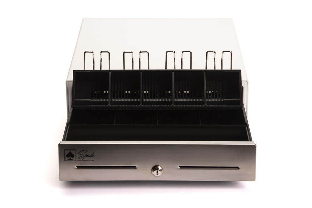Spade POS Cash Drawer Small White