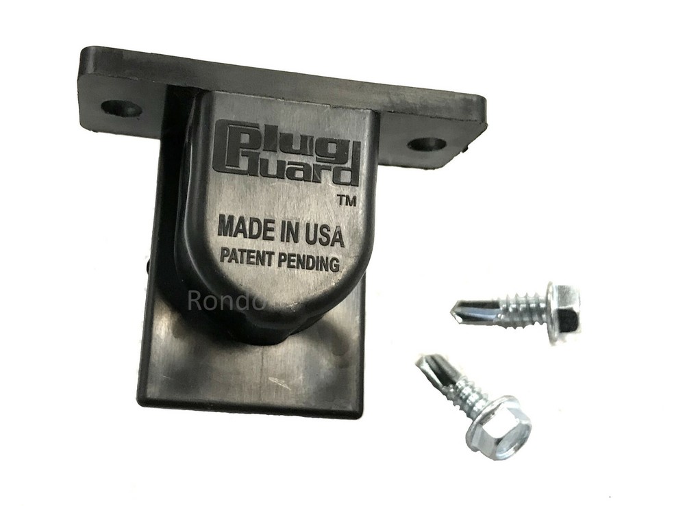 Trailer Plug Protector for 4, 5 or 6 way round plugs ~ Keeps out dirt!