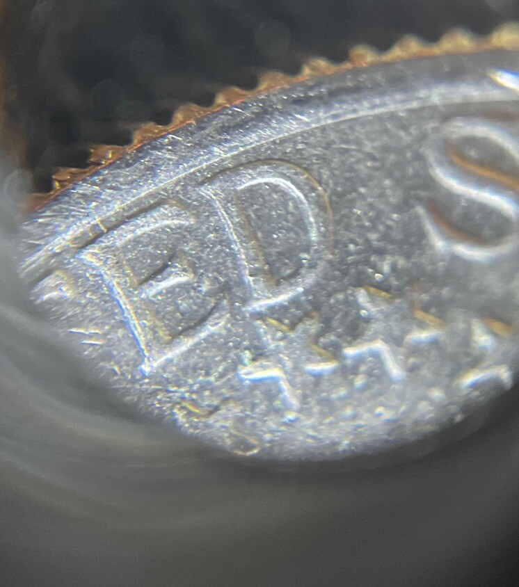 1976 DDR-Bicentennial Quarter-ERROR-Doubling On “DOLLAR”